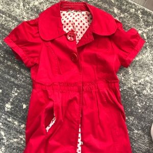 Forever 21 Red Vintage Coat